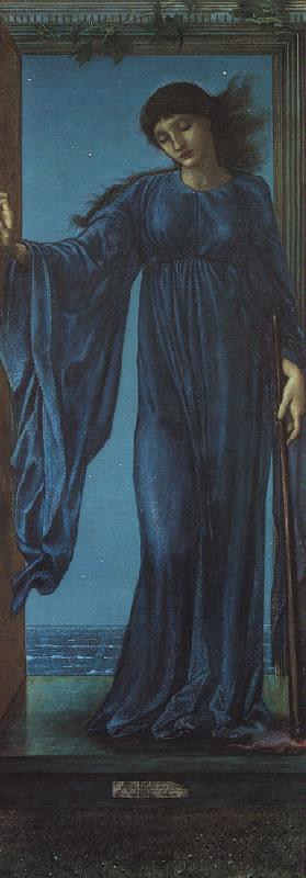 Burne-Jones, Sir Edward Coley Night France oil painting art
